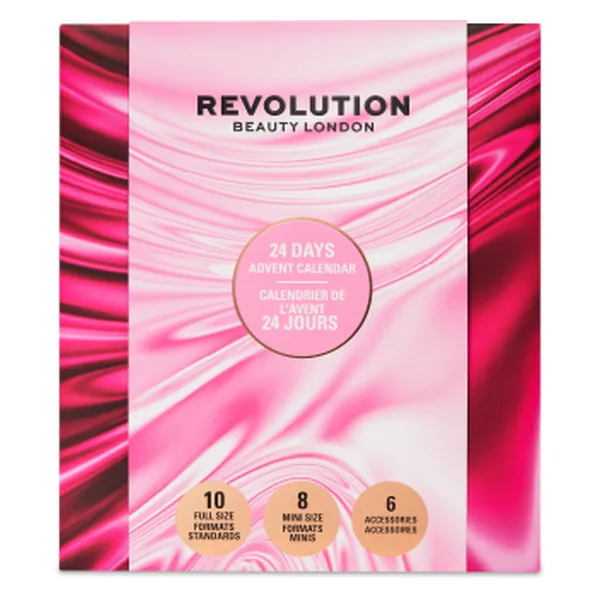 Meikkikalenteri Revolution Beauty London 2026